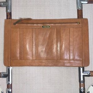 Vintage Tanito Leather Clutch